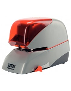 Rapid Supreme 5080e Grapadora Electrica de Sobremesa-Cartucho de 5000 Grapas - Hasta 80 Hojas - Profundidad de Grapado