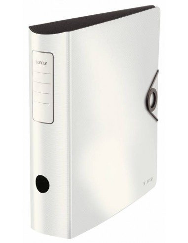 Leitz Archivador de Palanca Active Solid - Mecanismo de 180°-75mm - Capacidad 500 Hojas A4 - Cierre Elastico - Fundas