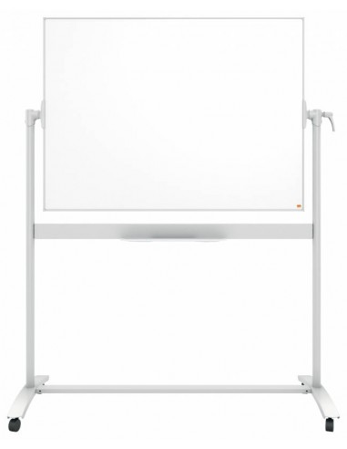 Nobo Pizarra Blanca Movil Nano Clean Classic - 1200x900mm - Diseño Puntero - Blanco