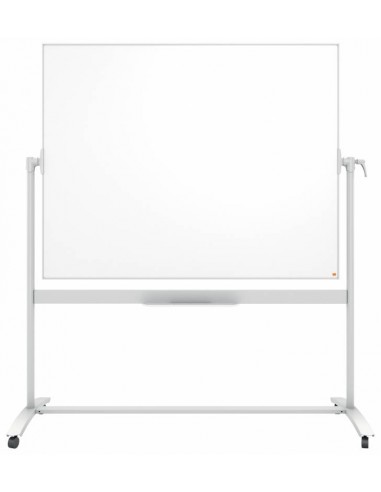 Nobo Pizarra Blanca Movil Nano Clean Classic - 1500x1200mm - Diseño Puntero - Blanco