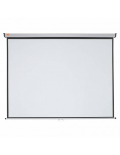 Nobo Pantalla Proyeccion Pared 2000x1513mm Blanca Mate 4 3 - Montaje en Pared o Techo - Carcasa Protectora - Alta Calidad de