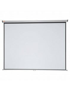 Nobo Pantalla Proyeccion Pared 2400x1813mm Blanca Mate 4 3 - Montaje en Pared o Techo - Carcasa Protectora - Alta Calidad de