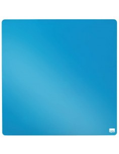 Nobo Tile Mini Pizarra Magnetica 360x360mm - sin Marco - Borrado en Seco - Azul