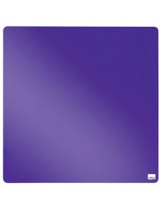Nobo Tile Mini Pizarra Magnetica 360x360mm - sin Marco - Almohadillas Adhesivas e Imanes - Diseño Creativo y Colorido -