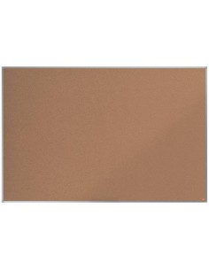 Nobo Tablero Anuncios Corcho Essence 1800x1200mm - Montaje Esquinas - Superficie Corcho - Marco Aluminio Anodizado - Color