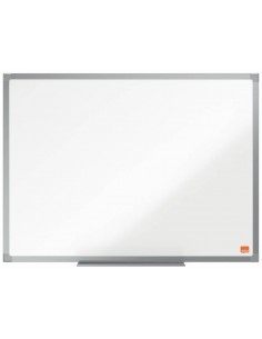 Nobo Essence Pizarra Magnetica de Acero Vitrificado 600x450mm - Montaje en Esquinas - Blanco