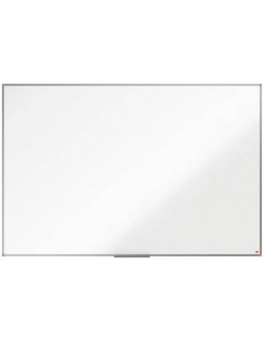 Nobo Essence Pizarra Magnetica de Acero Vitrificado 1800x1200mm - Montaje en Esquinas - Superficie de Borrado Superior -