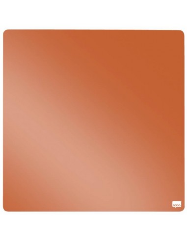 Nobo Tile Mini Pizarra Magnetica 360x360mm - sin Marco - Variedad de Colores - Almohadillas e Imanes - Diseño Creativo y