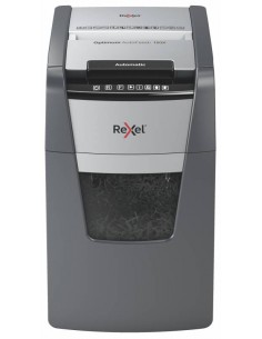 Rexel Destructora Automatica Optimum Autofeed 150x de Corte en Particulas - Alimentacion Automatica de Hasta 150 Hojas -