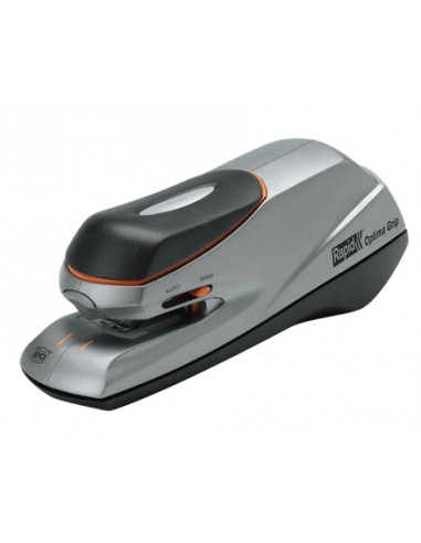 Rapid Optima Grip Grapadora Electrica de Sobremesa-Caja de 1000 Grapas - Hasta 20 Hojas - Utiliza Grapas Optima 56 - Color
