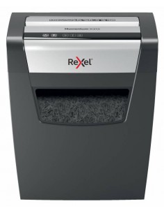 Rexel Momentum x312 Destructora de Papel - Corte Confeti 5x42mm - Funcionamiento Ininterrumpido 6 Minutos - Negro