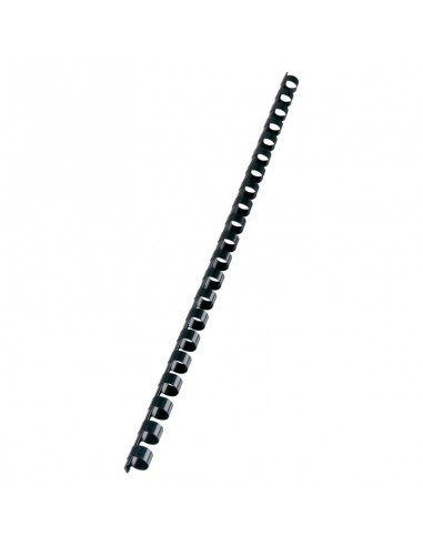 GBC Pack de 100 Canutillos Encuadernacion Combbind - 10mm - Duradero y Resistente - Negro