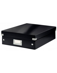 Leitz Caja Organizadora Mediana Click & Store Wow - 2-4 Compartimentos - Negro