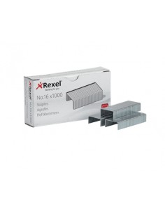 Rexel Caja de 1000 Grapas 24 6 - Hasta 20 Hojas - Acero de Alta Calidad - Patilla de 6mm