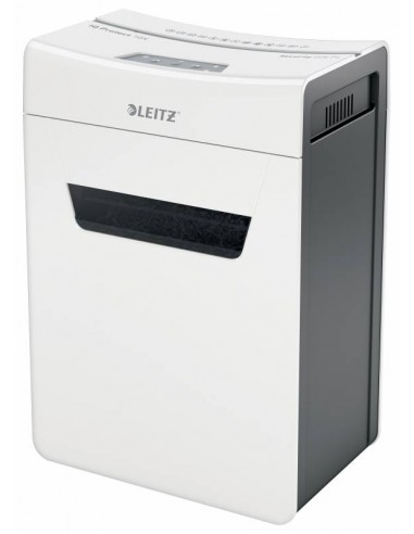 Leitz IQ Protect Premium 10x Destructora - Super Silenciosa y Compacta - Papelera Extraible - Tritura 10 Hojas - Capacidad