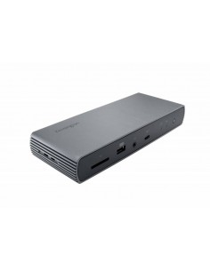 Kensington Replicador de Puertos 4K Dual Thunderbolt 4 Sd5700T con 90 W de Pd - Suministro Total de Energia - Plata