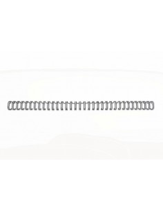 GBC Wirebind Encuadernacion de Alambre 3 1 No.5-8mm - A4 Negro (100) - Duraderas - Proteccion de Espaciado de Precision -