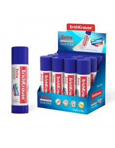 Erichkrause Pegamento en Barra Extra - Formula Super Fuerte en Base a PVP - Consumo Economico - Adhesion Rapida y Fiable -