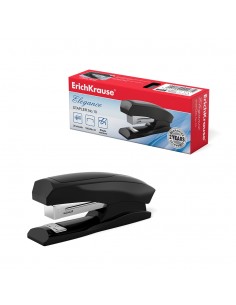 Erichkrause Grapadora Elegance - Hasta 20 Hojas - Quita Grapas Incorporado - Plastico Resistente a los Golpes - Mecanismo de