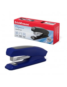 Erichkrause Grapadora Elegance Half-Strip - Resistente a Golpes - Mecanismo de Acero - 2 Tipos de Engrapado - Color Variado