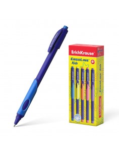 Erichkrause Boligrafo Ergoline Kids - Ultra Glide Technology - Tinta Color Azul