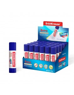 Erichkrause Pegamento en Barra Extra - Formula Super Fuerte en Base a PVP - Consumo Economico - Adhesion Rapida y Fiable -