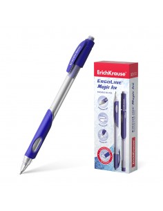 Erichkrause Boligrafo de Gel Borrable Ergoline Magic Ice - Punta de 0 5mm - Tinta de Gel de Secado Rapido - Cuerpo