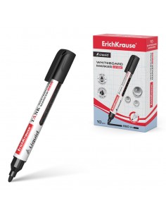 Erichkrause Marcador para Pizarra Blanca con Tinta Liquida Liquid Lw-600 - Tecnologia Free Ink - Punta en Forma de Bala -