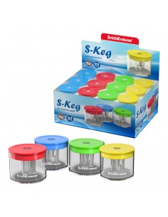 Erichkrause Sacapuntas S-Keg con Contenedor - Color Surtido