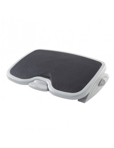 Kensington Reposapies Solemate Plus - Diseño Robusto y Duradero - Altura Regulable - Superficie Antideslizante - Color Gris