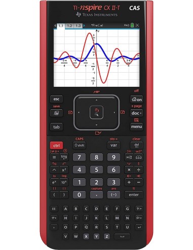 Texas Instruments TI-Nspire CX II-T CAS Calculadora gráfica-Software-USB - E D I F ES NL