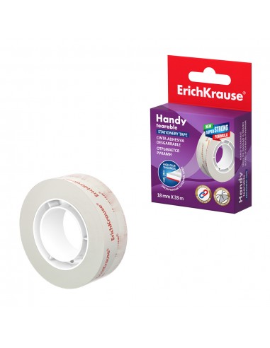 Erichkrause Cinta Adhesiva Facil Rasgado Handy 18-33