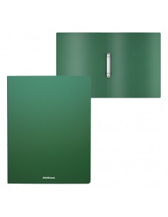 Erichkrause Carpetas Anillas Matt Classic - 2 Anillas de 24mm - Tamaño A4 - Color Verde