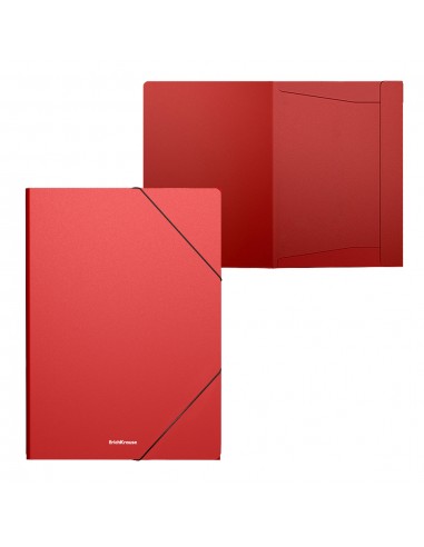 Erichkrause Carpetas Solapas Matt Classic - A4 - Color Rojo