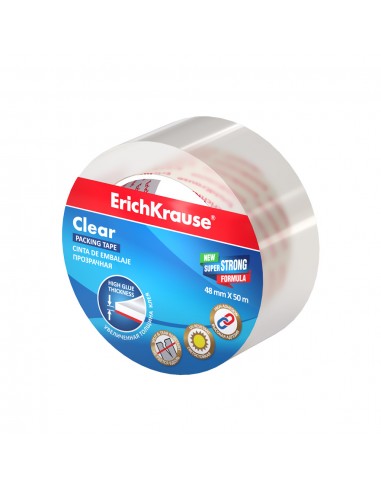 Erichkrause Cinta Precinto Clear - 48mmx50m - Transparente