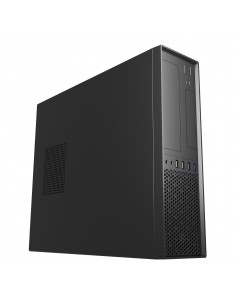 Unykach UK3001 BLACK Caja Torre MicroATX - Tamaño Disco Soportado 3.5"-2.5" - USB-A 2.0 3.0 y Audio