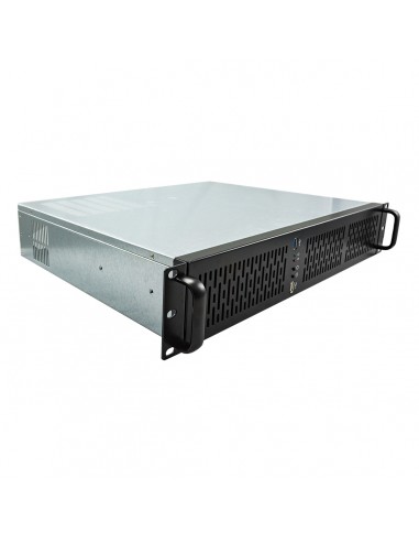 Unykach UK2129 Caja Rack 2U 19" - Tamaños de Disco Soportados 2.5"-3.5" - Filtro Frontal Antipolvo - USB-A 2.0 3.0 y Audio