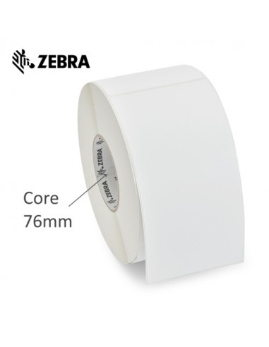 Zebra Z-Perform 1000D Pack de 6 Rollos de Etiquetas Termicas Originales 76x25mm - Adhesivo Permanente - 5.180 Unidades x