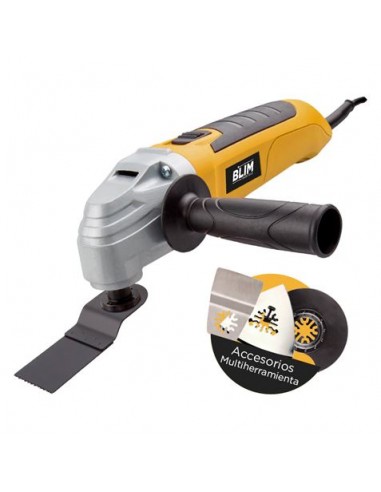 Blim Multiherramienta Versatil - Potencia 400W - Velocidad Variable 15000-22000Rpm - Angulo de Oscilacion 3 Grados - Color