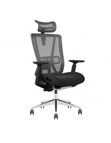 Cromad Silla Concisa-Comoda y Elegante - Ajuste Total al Cuerpo - Reposacabezas Cervical Regulable - Marco de Respaldo