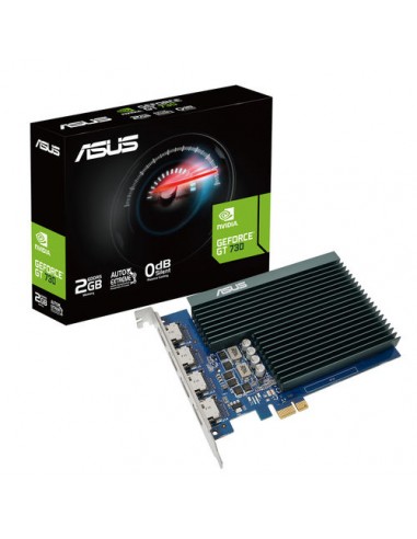 Asus GeForce GT 730 Tarjeta Grafica 2GB GDDR5 NVIDIA - PCIe 2.0-HDMI