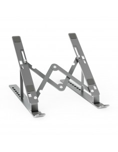 Aisens Soporte de Sobremesa Ajustable para Portatil-Tablet - Color Gris