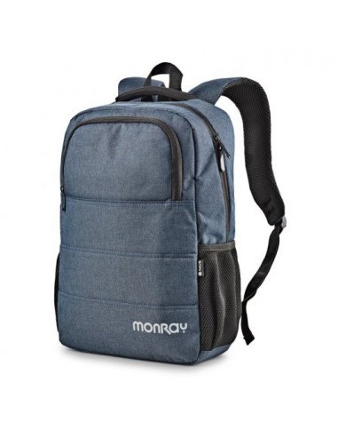 NGS Sacks Charter Mochila para Portatil hasta 15.6" - Suave Acolchado Interno - Bolsillo Central y Laterales - Tirantes
