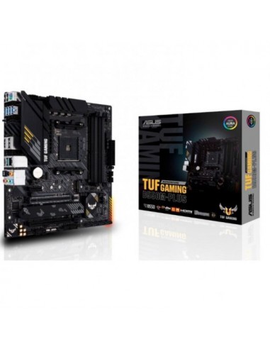 Asus TUF Gaming B550M-Plus Placa Base AMD - HDMI-DisplayPort-PCIe 4.0-M2-Sata III-USB 2.0-3.2-USB-C-RJ-45