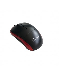 L-Link LL-2080-R Raton Optico USB Negro Rojo 1.2m