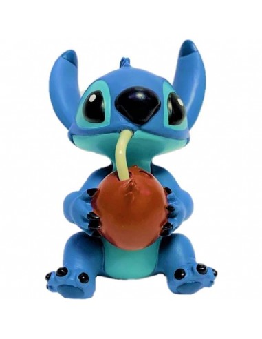 Enesco Disney Lilo & Stitch Stitch con Coco - Figura de Coleccion - Fabricada en Resina - Tallado y Pintado a Mano