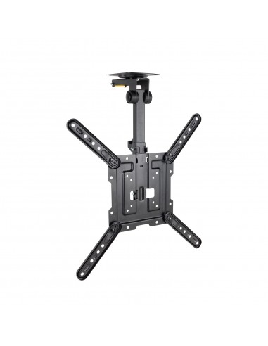 Tooq Soporte Techo Pantalla 23-55 Giro 180-- Inclinable - Color Negro