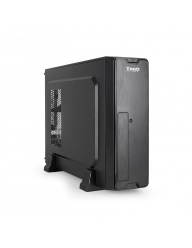 Tooq Caja Slim MATX TQC-3007U3CD 500W Lector Tarjetas - Color Negro