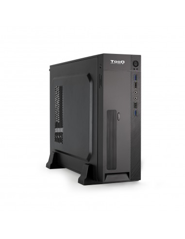Tooq Caja Slim MATX TQC-3008U3CD 500W Lector Tarjetas - Color Negro