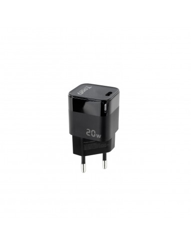 Tooq Cargador de Pared USB-C PD 20W - Color Negro